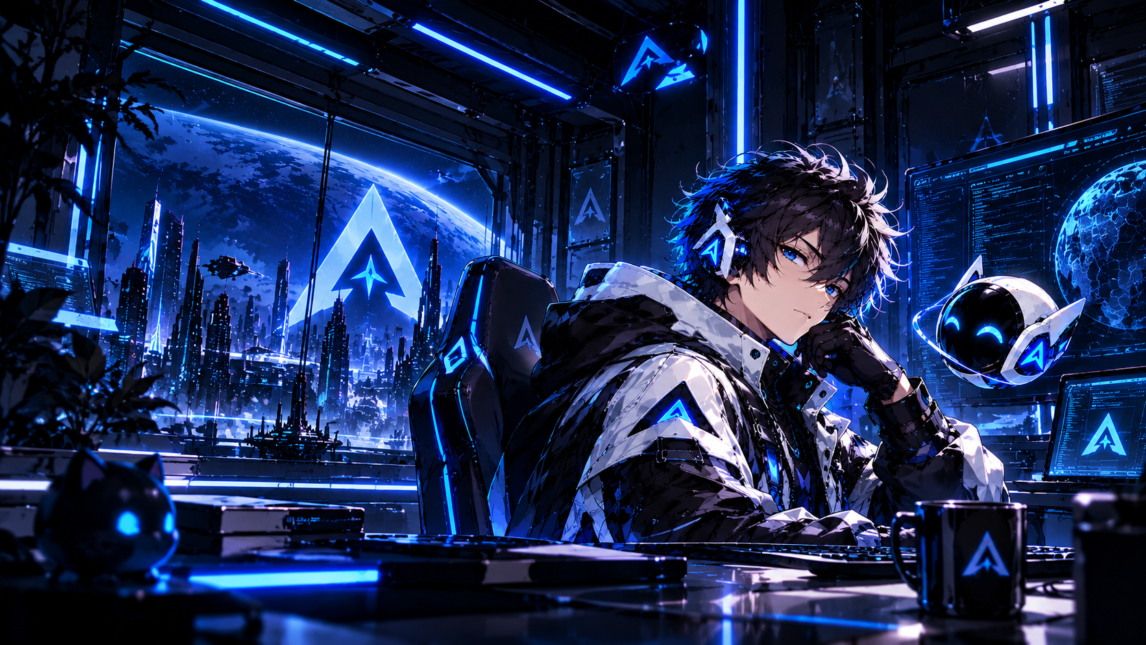 Agent-8183 command center